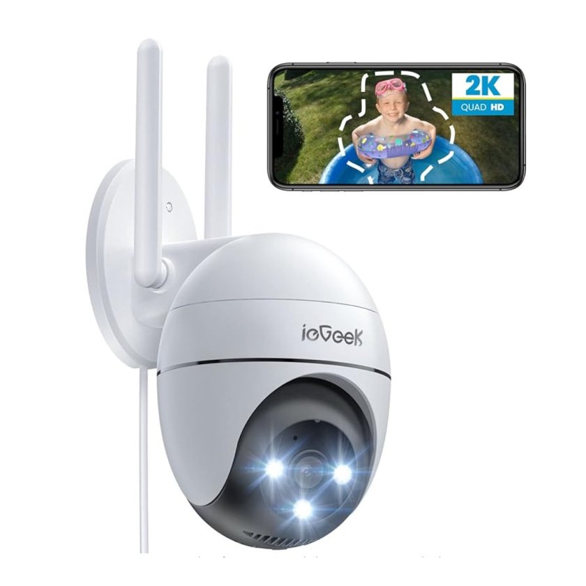 ieGeek 2K Camara Vigilancia WiFi Exterior