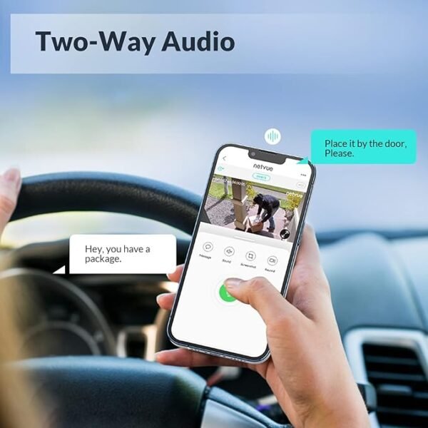 NETVUE Camara Vigilancia WiFi Exterior - Image 2