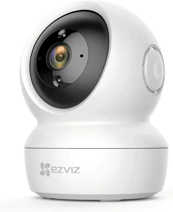 EZVIZ Cámara Vigilancia WiFi Interior 360º, 1080P Camara Vigilancia Bebe/Mascotas, Visión Nocturna, Audio Bidireccional, Detección de Movimiento, Control Remoto, Compatible con Alexa, Andriod/iOS,C6N