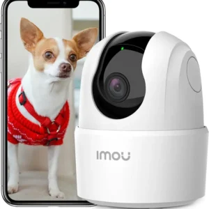 Imou 4MP Cámara Vigilancia WiFi Interior para Mascotas,360° Cámara IP WiFi con Detección de Humano, Visión Nocturna, Audio Bidireccional, Control Remoto, Modo Privacidad,Compatible con Alexa